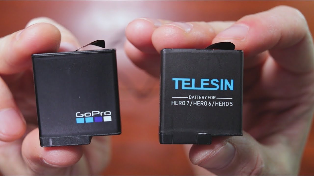 TELESIN Triple Battery Charger With Batteries For The GoPro HERO 7 | REVIEW & TEST
