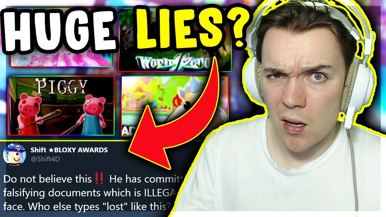 Roblox Bloxy Awards FALSE ACCUSATIONS... [Explained]