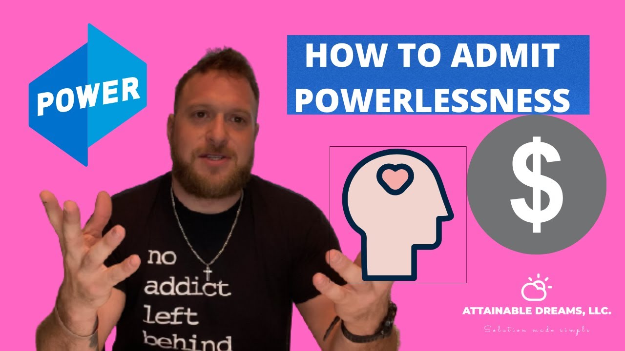 HOW TO ADMIT AND ACCEPT POWERLESSNESS OVER ADDICTION/RECOVERY/LIFE - Episode #3 - Jimi Diamond