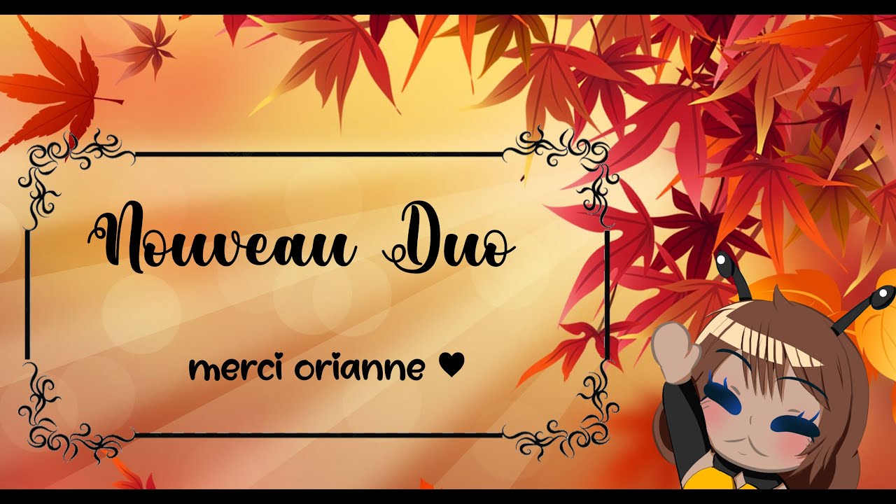Nouveau Duo! on ressort une toile laisser de coté ♥