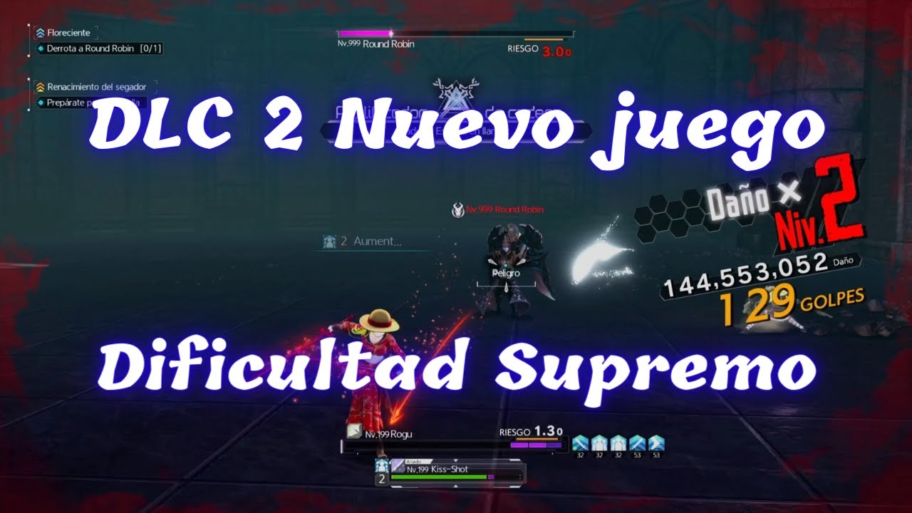Sword Art Online Alicization Lycoris DLC 2 Dificultad Supremo Build VS Round Robin Nivel 999