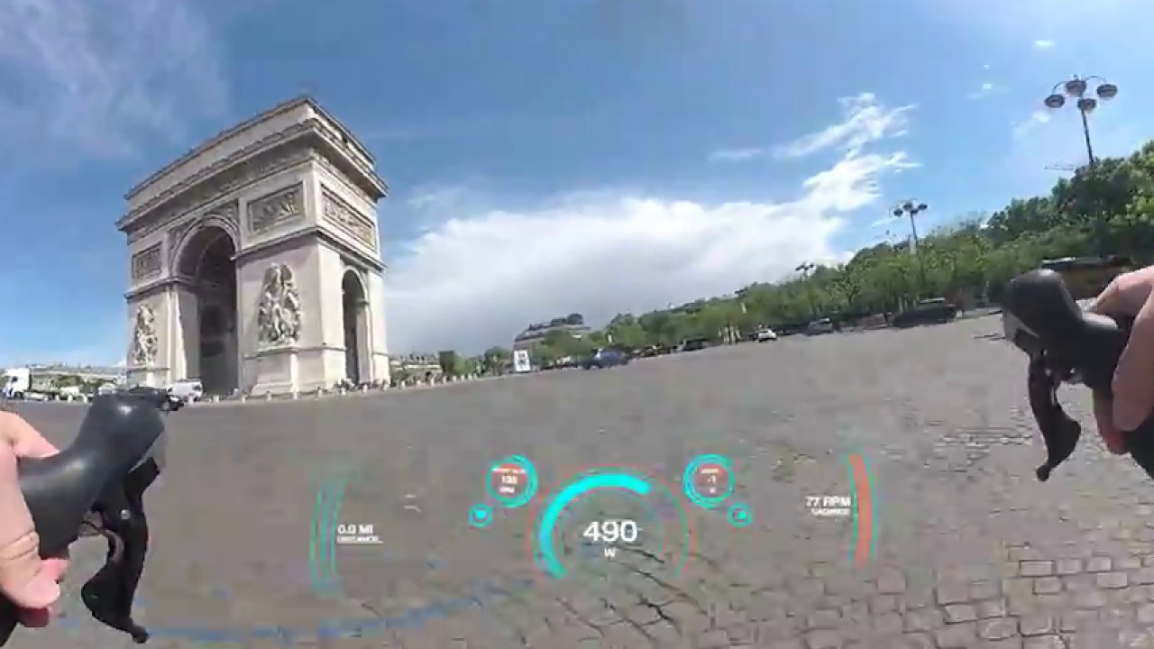 Garmin VIRB 360 Sample: Cycling in Paris (choose 4K!)
