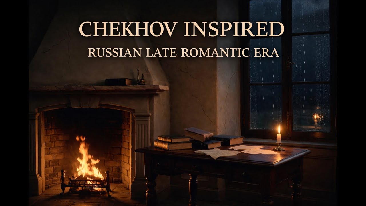 Anton Chekhov Inspired Music | Quiet Russian Romantic Instrumental