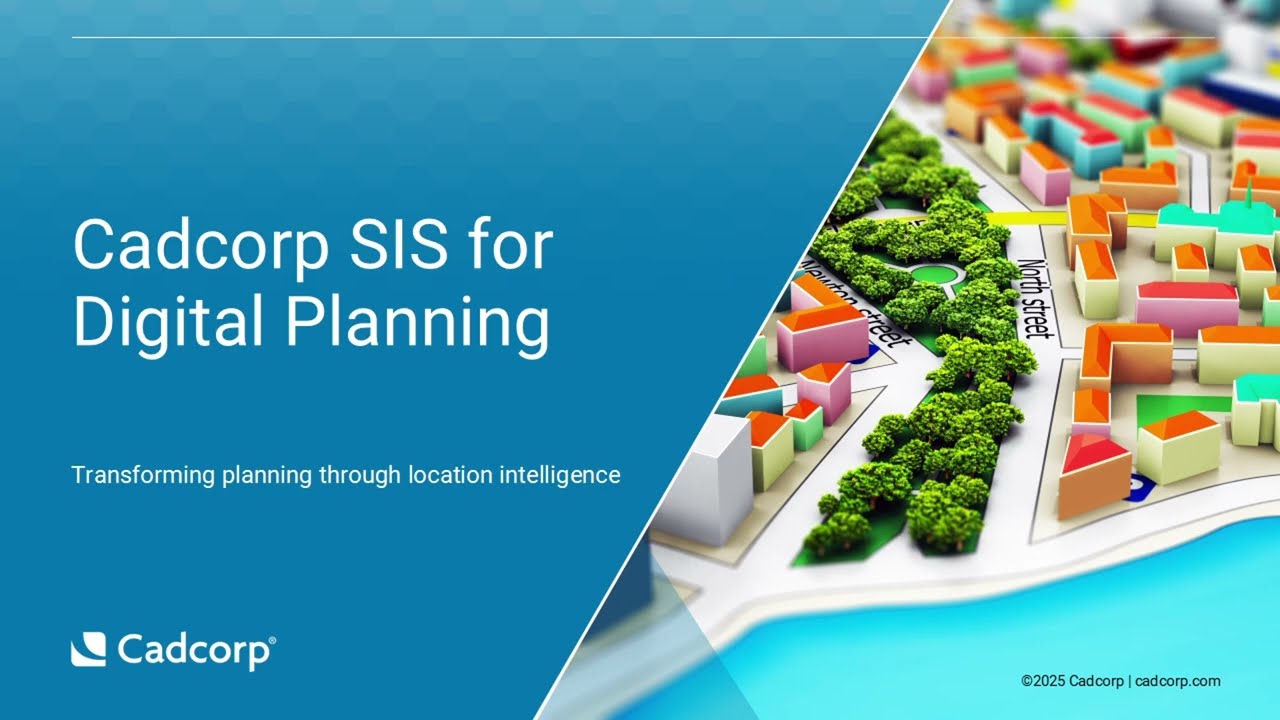 Cadcorp SIS for Digital Planning