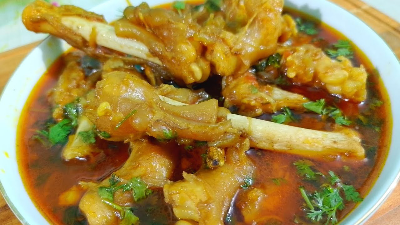হোটেল/রেস্টুরেন্ট স্টাইলে আস্ত খাসির পায়া/ নেহারীর গোপন রেসিপি। Khasir paya। Nolli Nehari Recepi