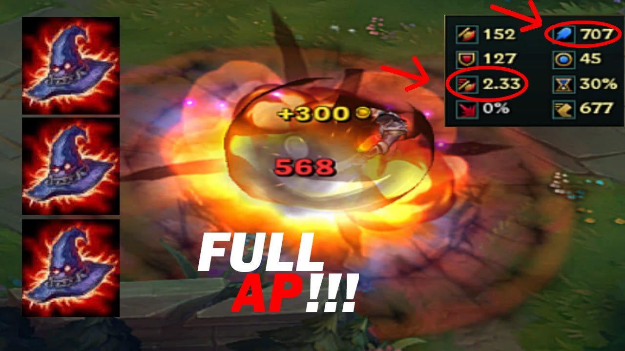JINX FULL AP - NEW META?? 2.33/700 Ability Power!! Epic Or Fail Build?? (League Of Legends)