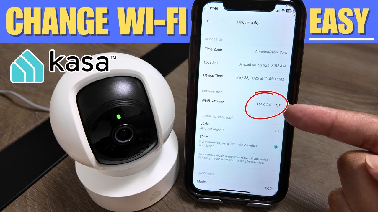 Как изменить Wi-Fi на камере Kasa &mdash; БЫСТРЫЕ И ПРОСТЫЕ ШАГИ