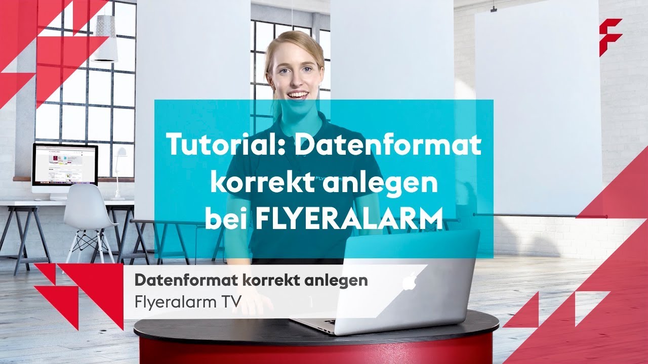 FLYERALARM Tutorial: Datenformat korrekt anlegen