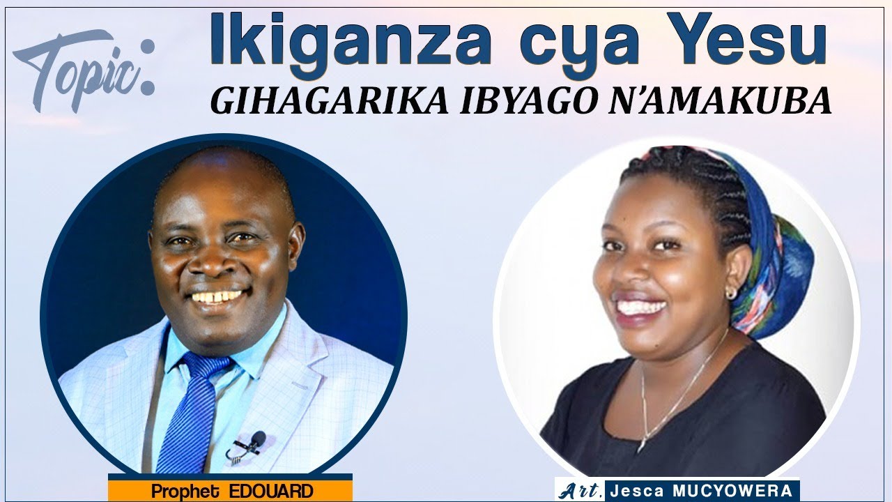 🔴 LIVE: IGITARAMO - 24 " Ikiganza cya Yesu gihagarika ibyago n’amakuba"  || Prophet  EDOUARD