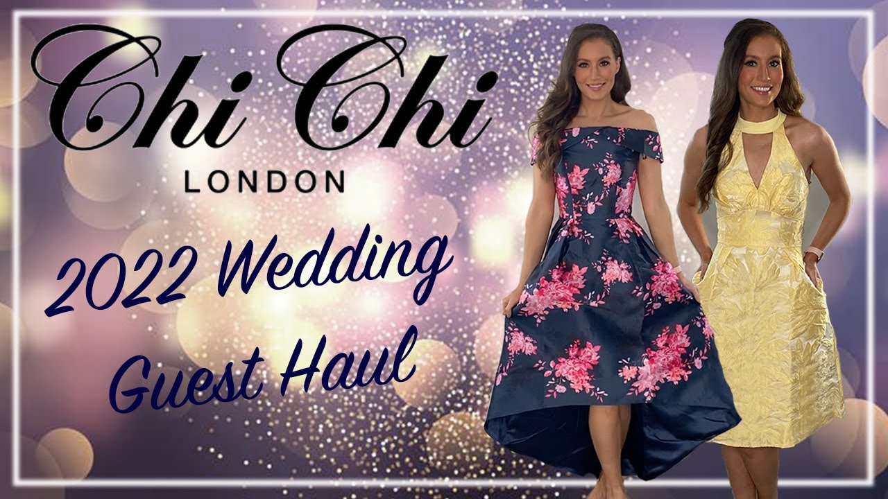 ChiChi London WEDDING GUEST & Mother of the Bride Haul | 2022 Chi Chi Dress Try On | NOT SPONSORED