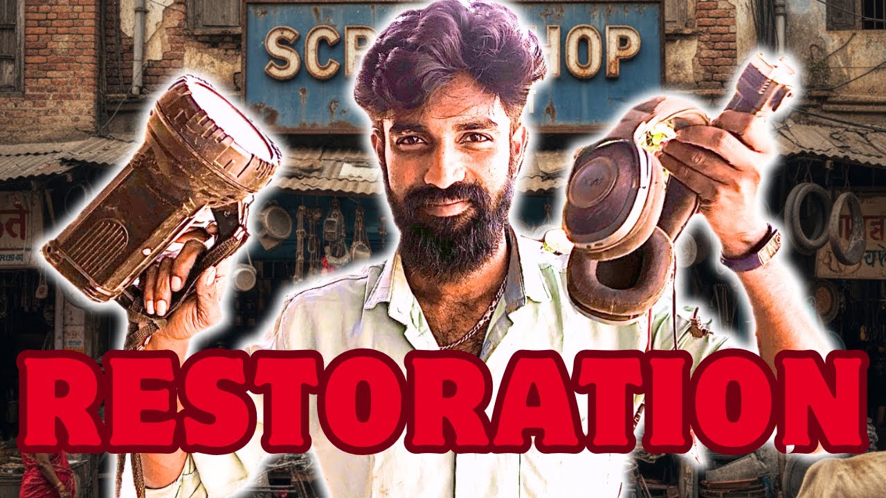 இரும்பு கடை HeadPhone 🎧 Emergency Light 🔦 Restoration| Raja's Try
