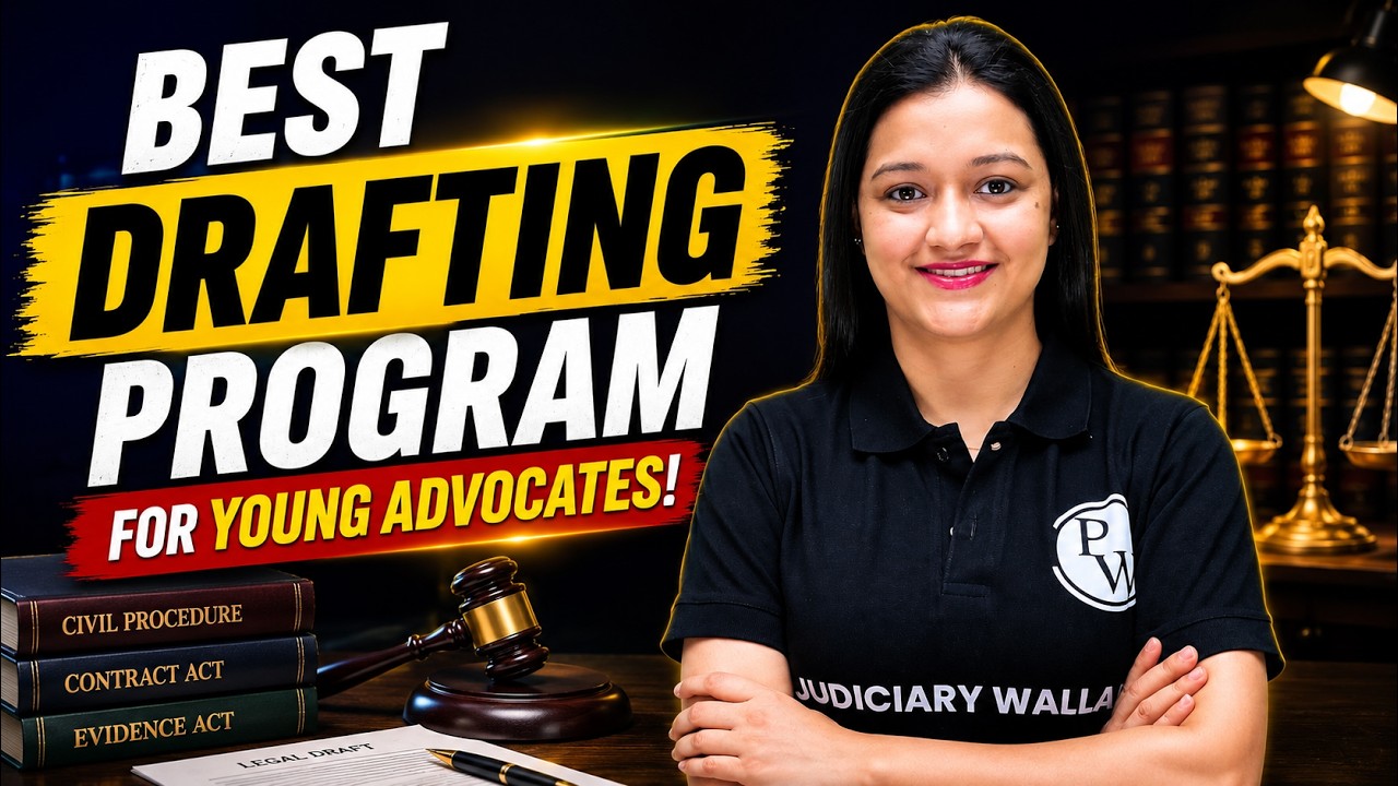 Best Legal Drafting Program for Young Advocates | How To Learn Drafting | PW Legal Skills