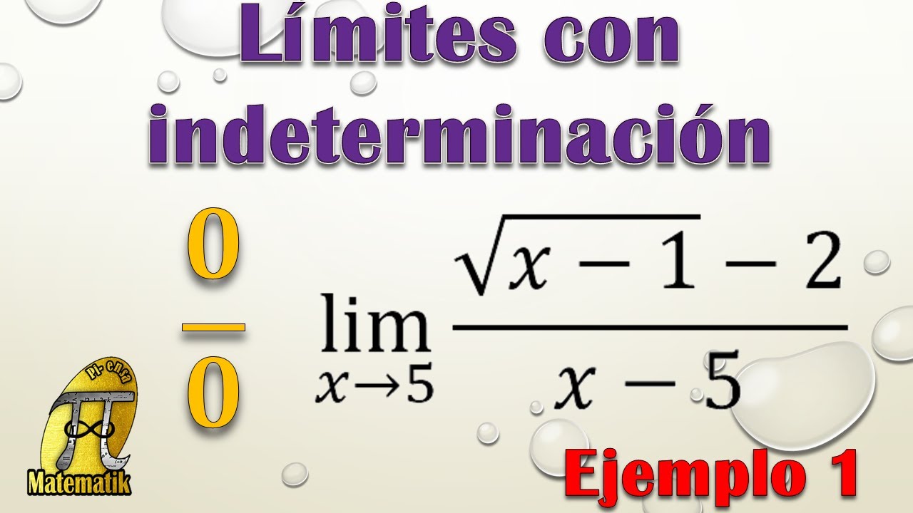 Límites con indeterminación 0/0 | Límites por racionalización | Ejemplo 1