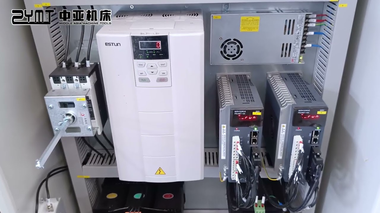 ZYMT CNC Press Brake Machine ZYB 200T4000 4+1 CT12 Testing (2023 Easy working cnc folding machine )