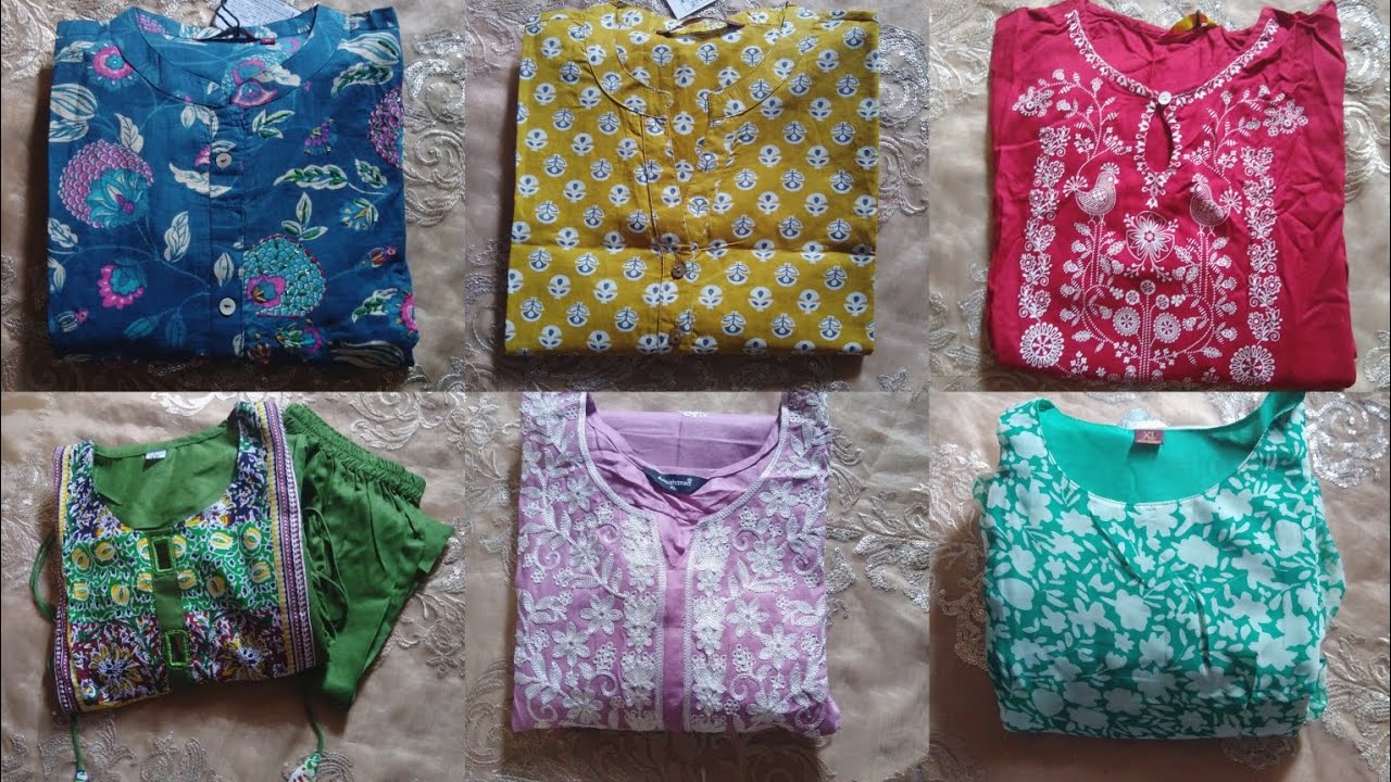 AJIO & MEESHO DAILY WEAR KURTI SET HUAL || KURTI SET HUAL || AJIO KURTI SET HUAL 