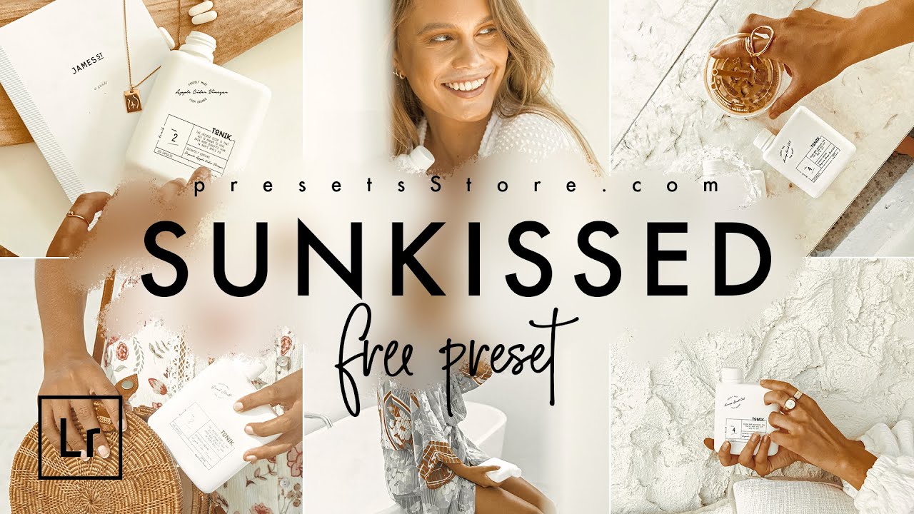Sunkissed &mdash; Mobile Preset Lightroom 2020 | Tutorial | Download Free | Cream White | Instagram Preset