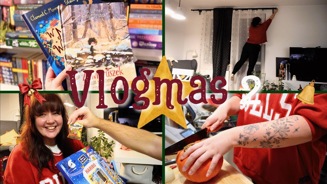Zupa dyniowa i zimowa opowieść 🎄 Vlogmas 2 🎄
