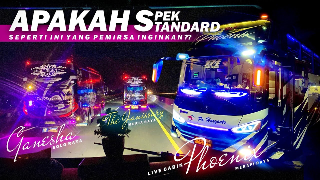 Pilihan Tepat Jika Ingin Cepat ⁉️ Trip Jakarta - Yogyakarta With Po Haryanto 171 “ Phoenix “