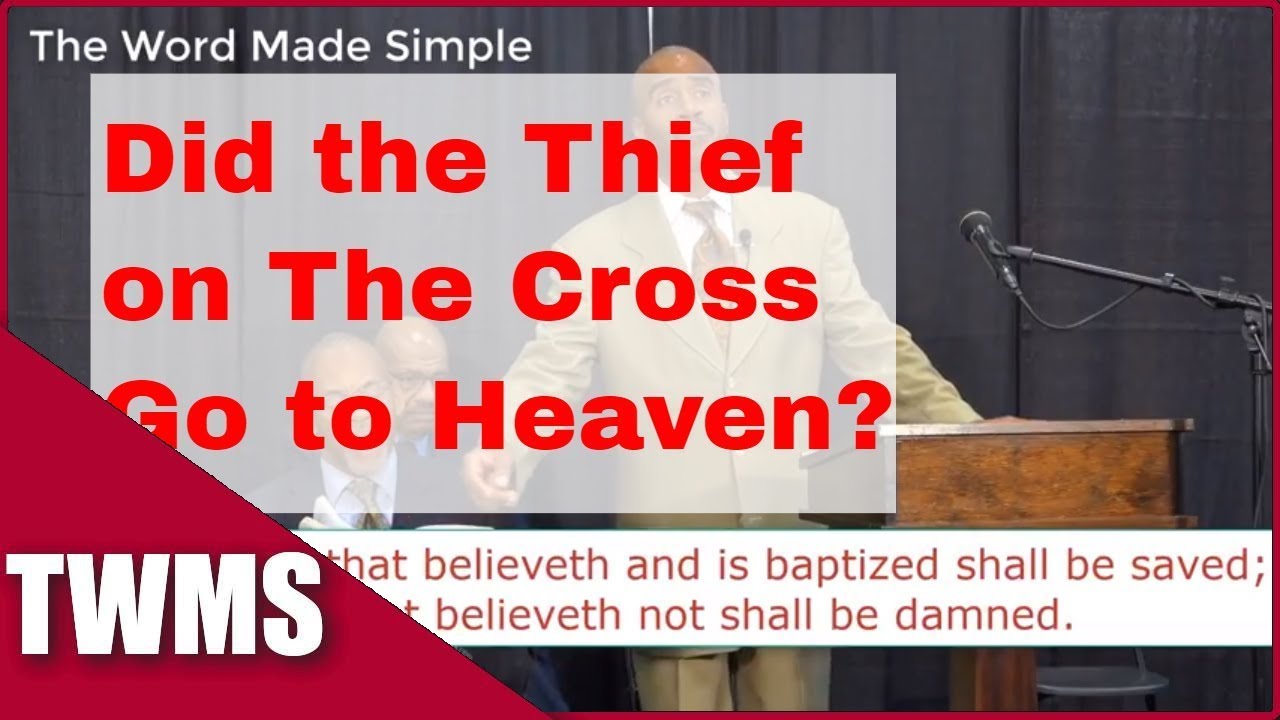 Apostle Gino Jennings - The Thief on The Cross