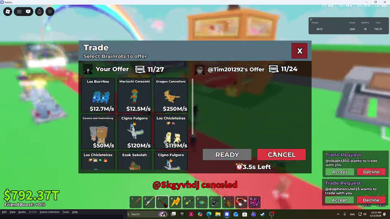 sab trading