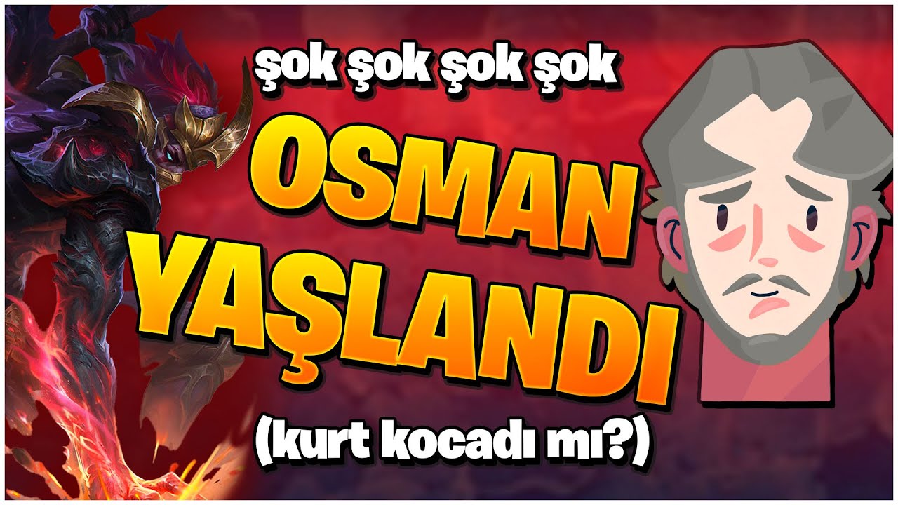 OSMAN YAŞLANDI ARTIK GEÇTİ ONDAN DEDİLER BANA😢 - HANZO VE YAŞLI KARRIE - Mobile Legends
