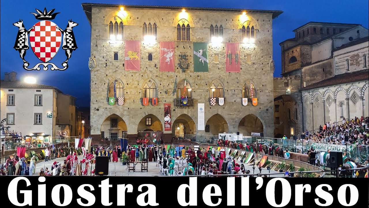 Giostra dell'Orso 2022 (4K Long Version), Pistoia, Tuscany, Italy, Europe
