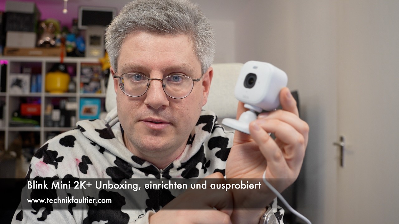 Amazon Blink Mini 2K+ Unboxing, einrichten und ausprobiert