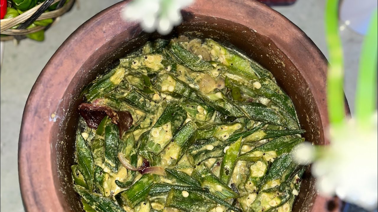 Easy recipe okra curry in just 5 minutes