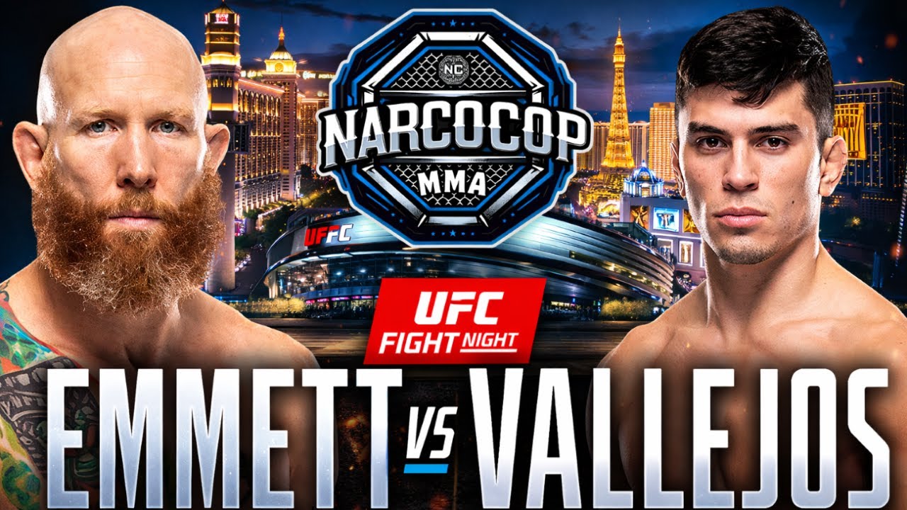 UFC Vegas 114: Emmett vs Vallejos Full Card Breakdown and Picks