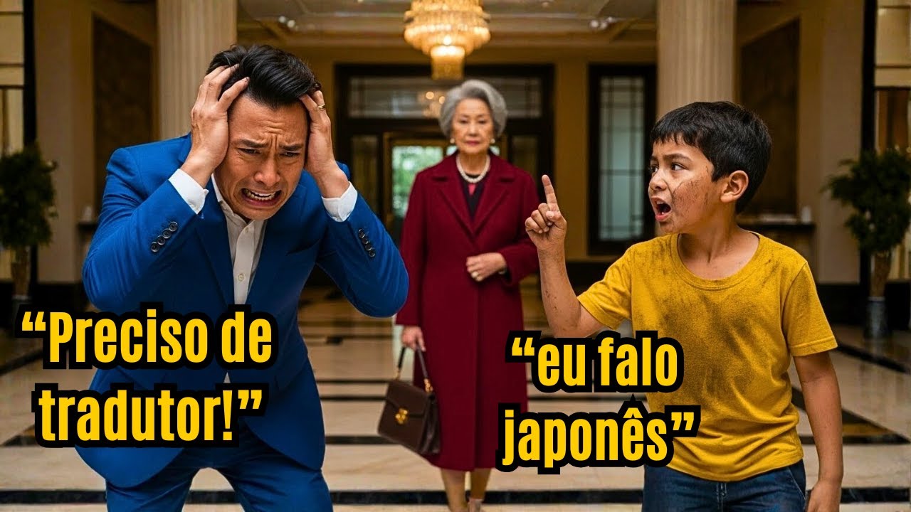 SEM TRADUTOR NO HOTEL, O CEO TRAVOU PERTO DA MILIONÁRIA JAPONÊSA… ATÉ SEM-TETO FALAR JAPONÊS FLUENTE