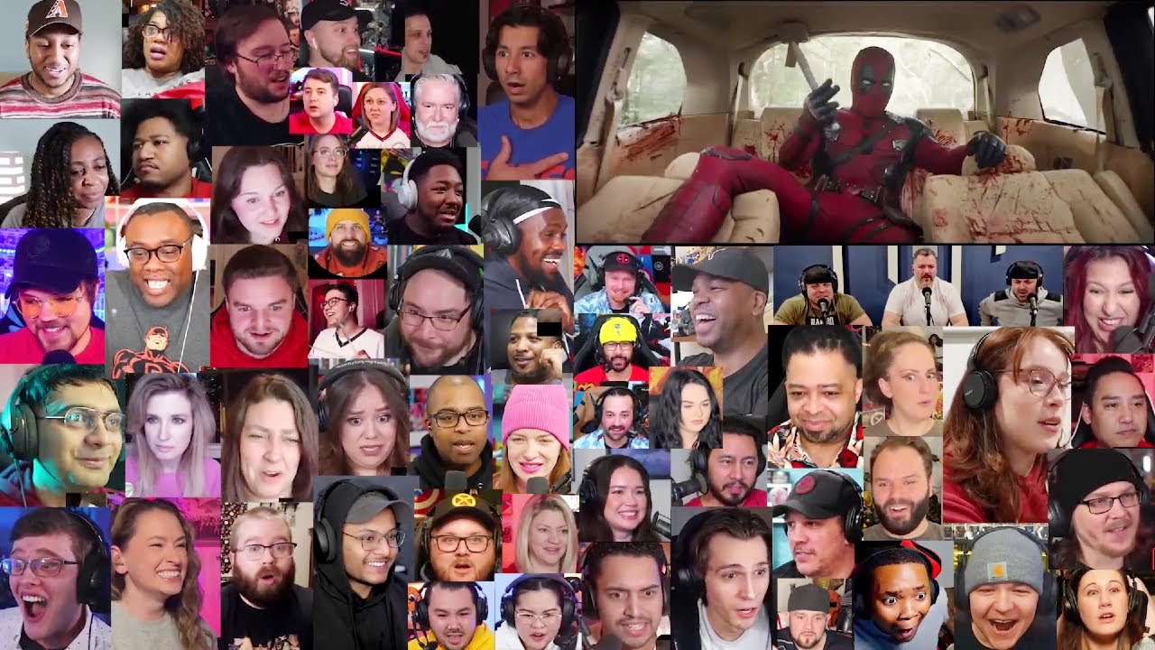 Deadpool & Wolverine Teaser Reaction Mashup