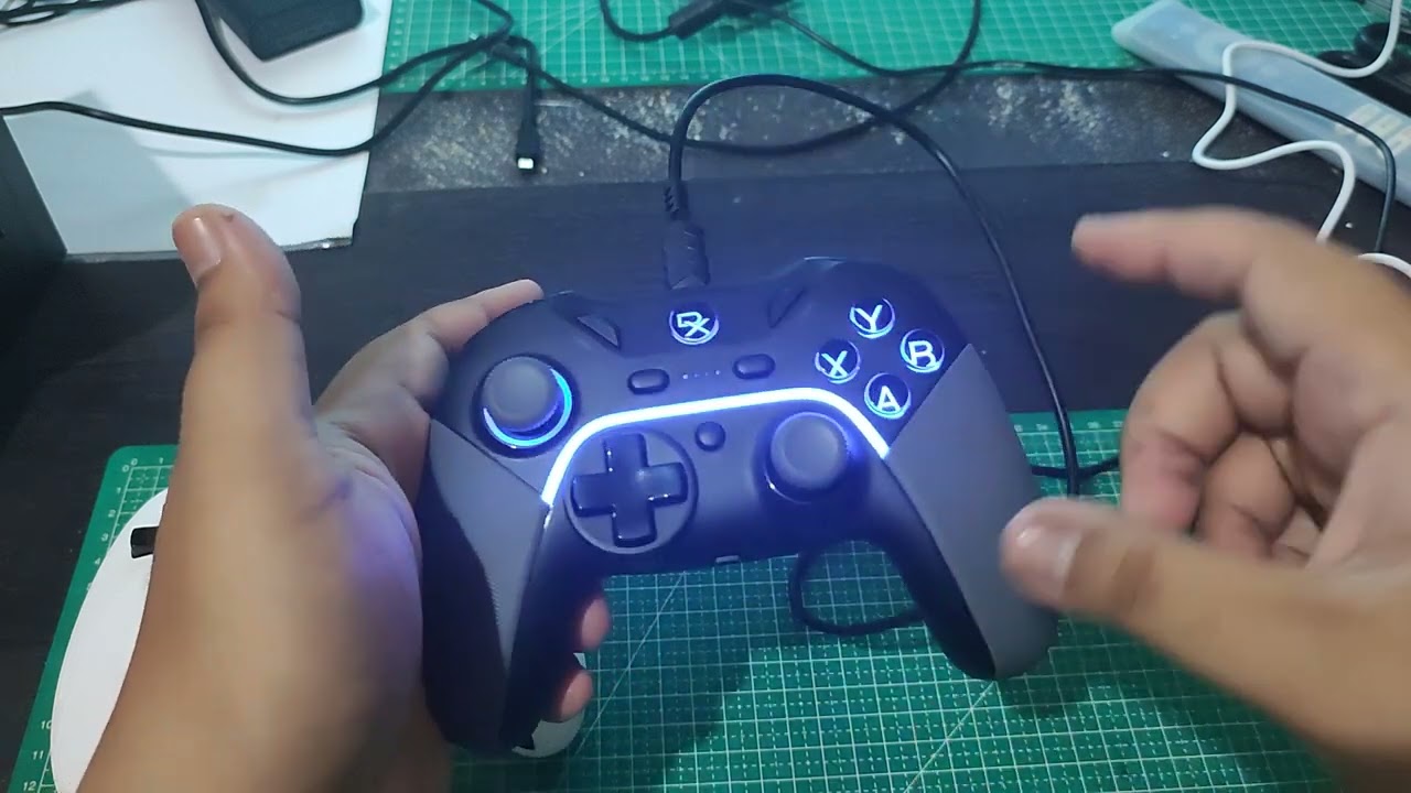 CARA MEMATIKAN DAN CHARGING GAMEPAD REXUS GX300 DAN DAXA ASTERIA AX1 V2 HALL EFFECT