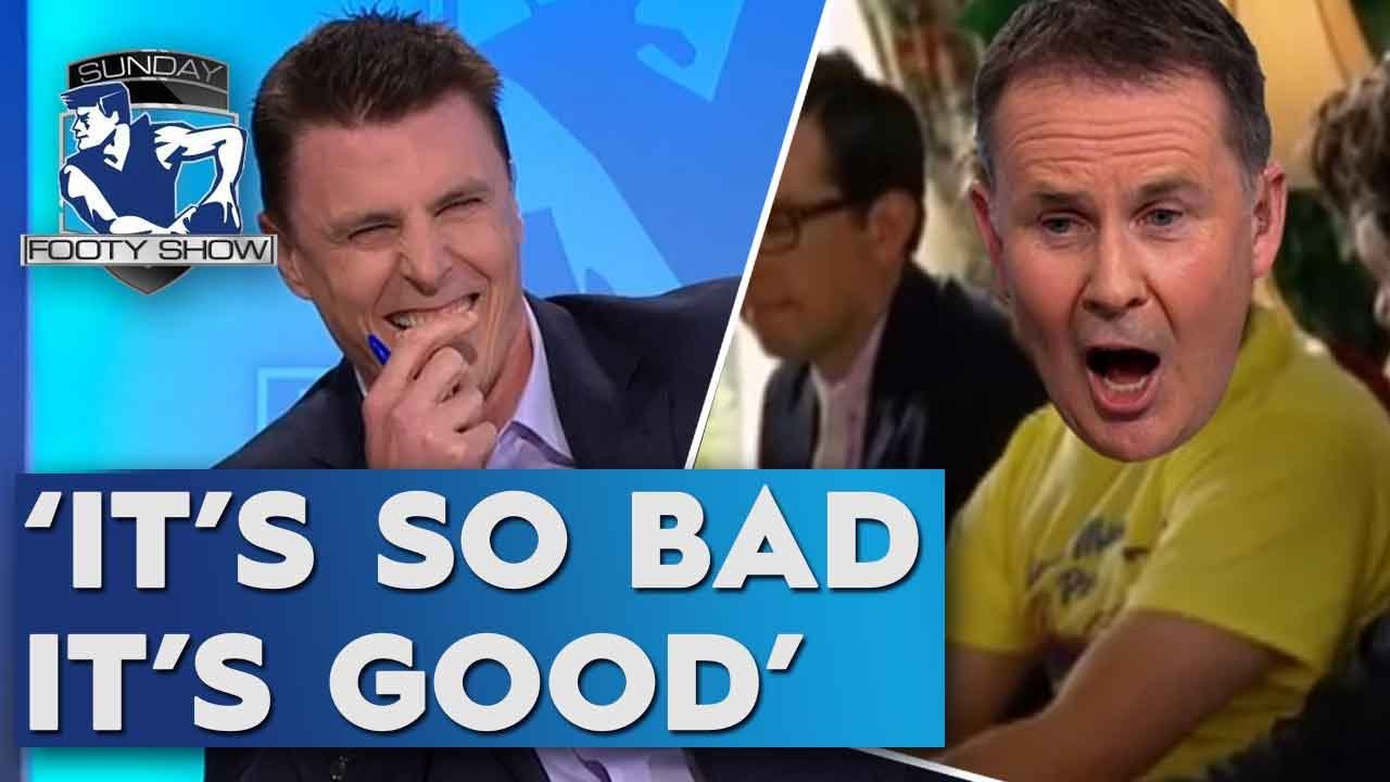 Matthew Lloyd in tears after own TJ stitch-up - Sunday Footy Show | Footy on Nine