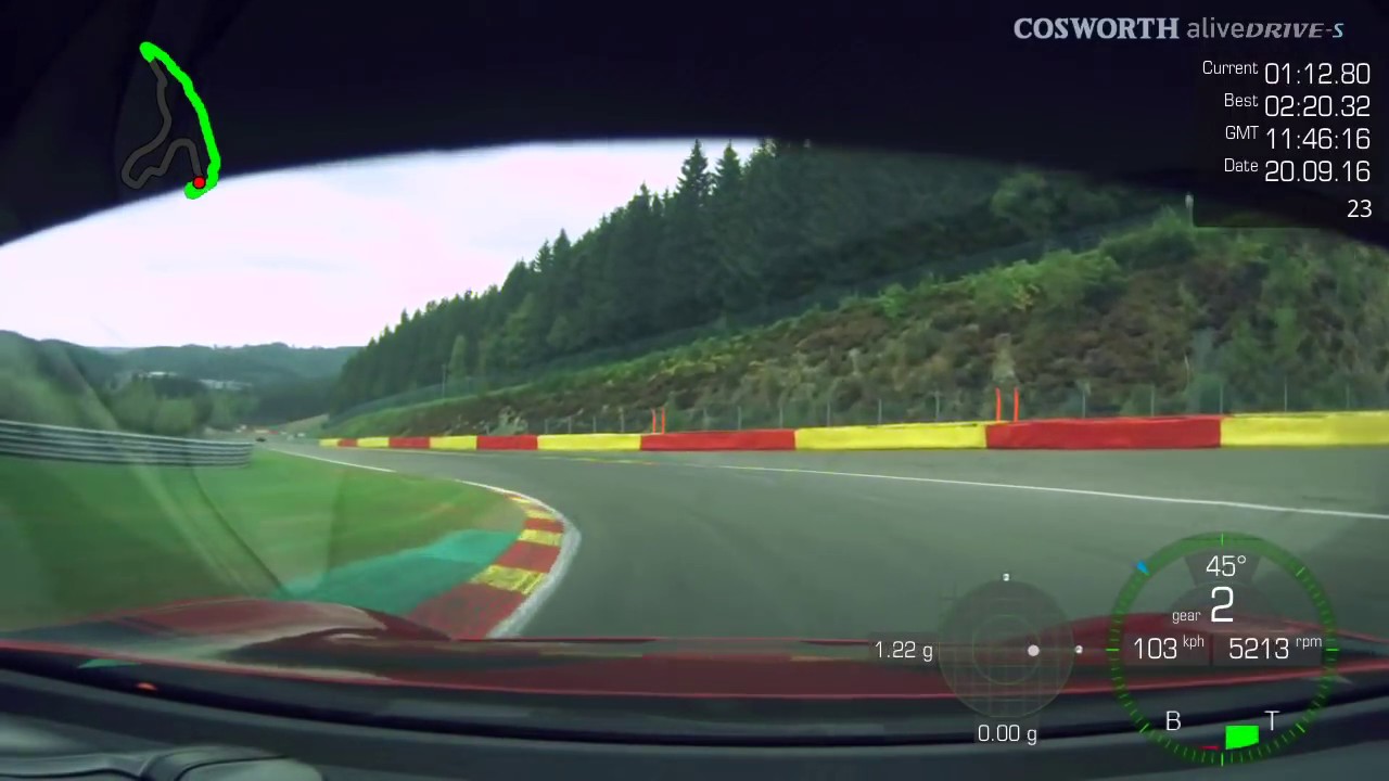 My ride in Aston Martin Vulcan @ Spa-Francorchamps