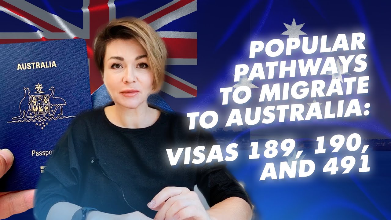 Move to Australia through PR Visas 189 , 190 and visa 491 - What's the difference? AU