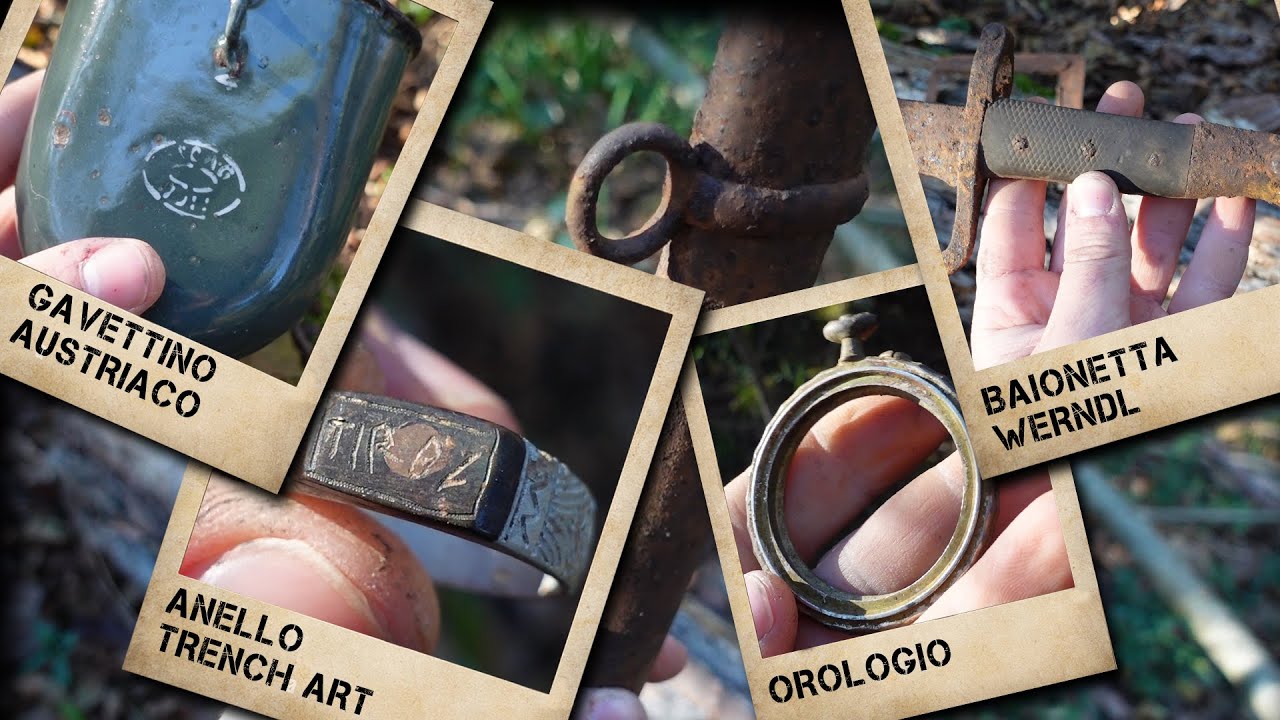 Tesori sepolti, i miei ultimi ritrovamenti - metal detecting ww1