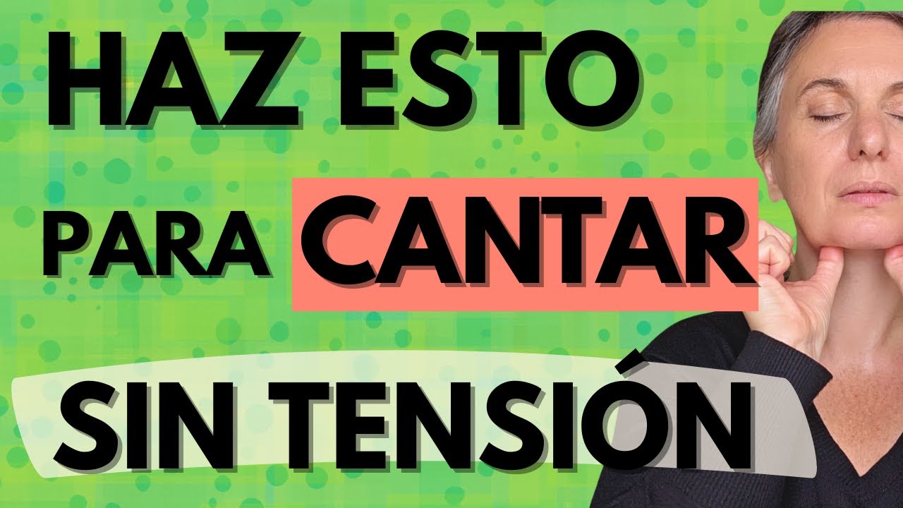 Libera tu Voz: Ejercicios para Eliminar la Tensión de Garganta y Cuello al Cantar