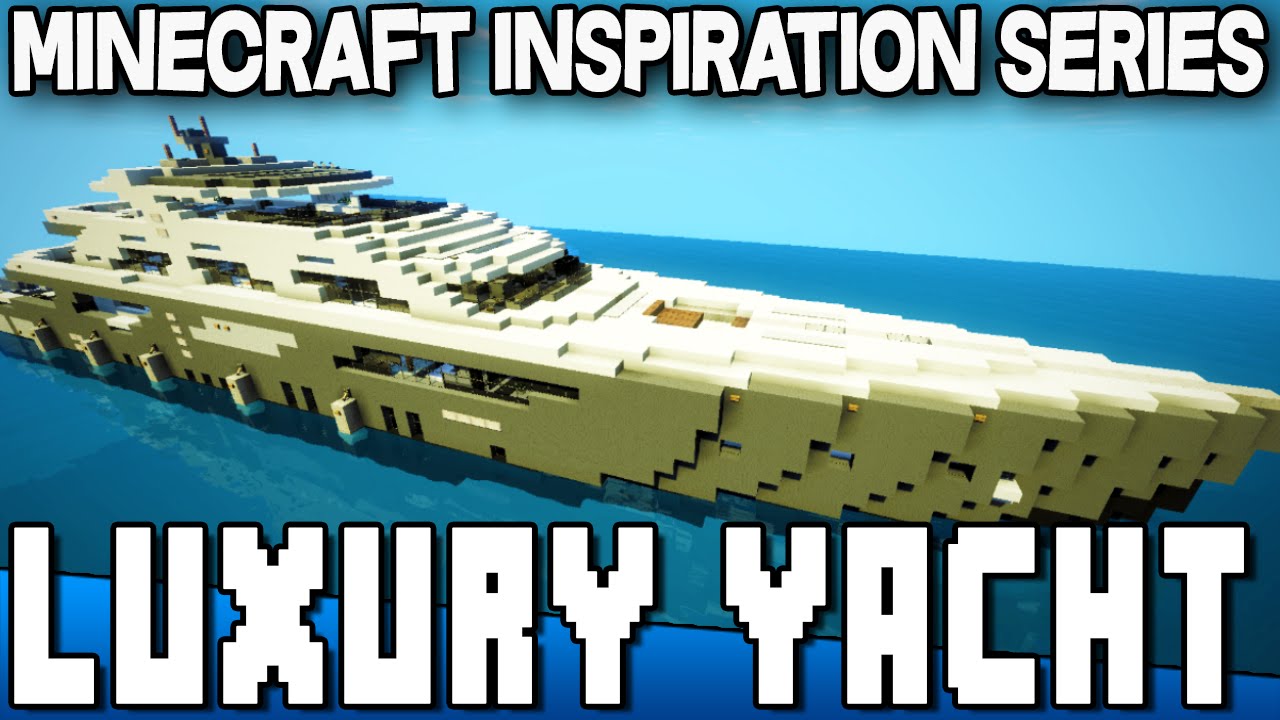 Minecraft - Luxury Yacht - Keralis Inspiration Series