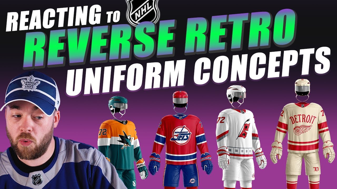 Reacting to NHL Reverse Retro Uniform Concepts