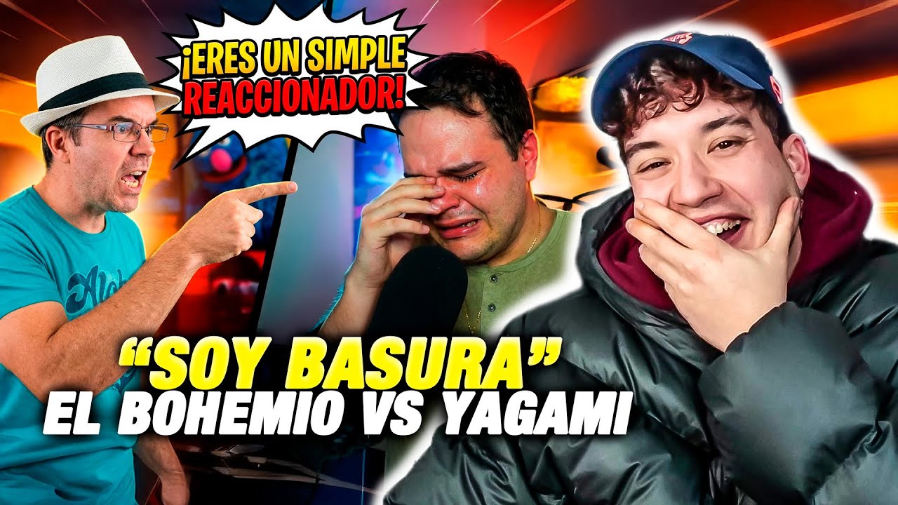 SOY BASURA, UNA RATA, ESCORIA ABSOLUTA, EL REACCIONADOR DEL INFRAMUNDO 😂