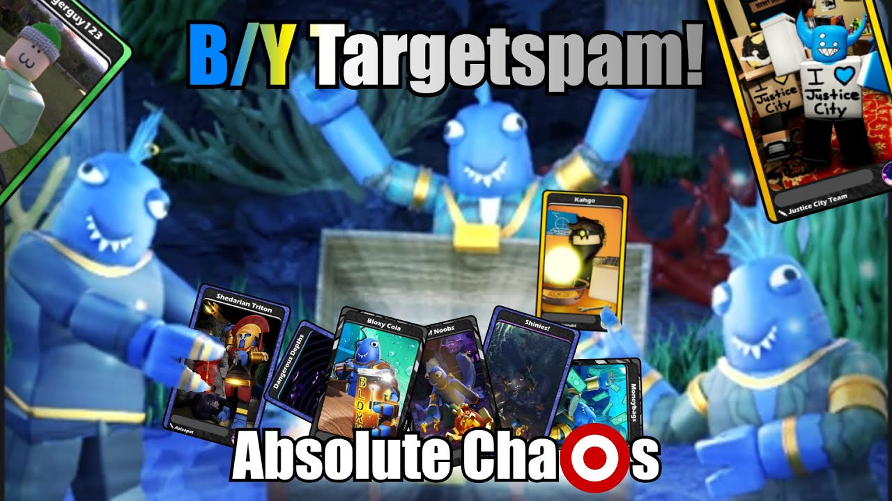 Targetspam is CHAOS! - Blox Cards