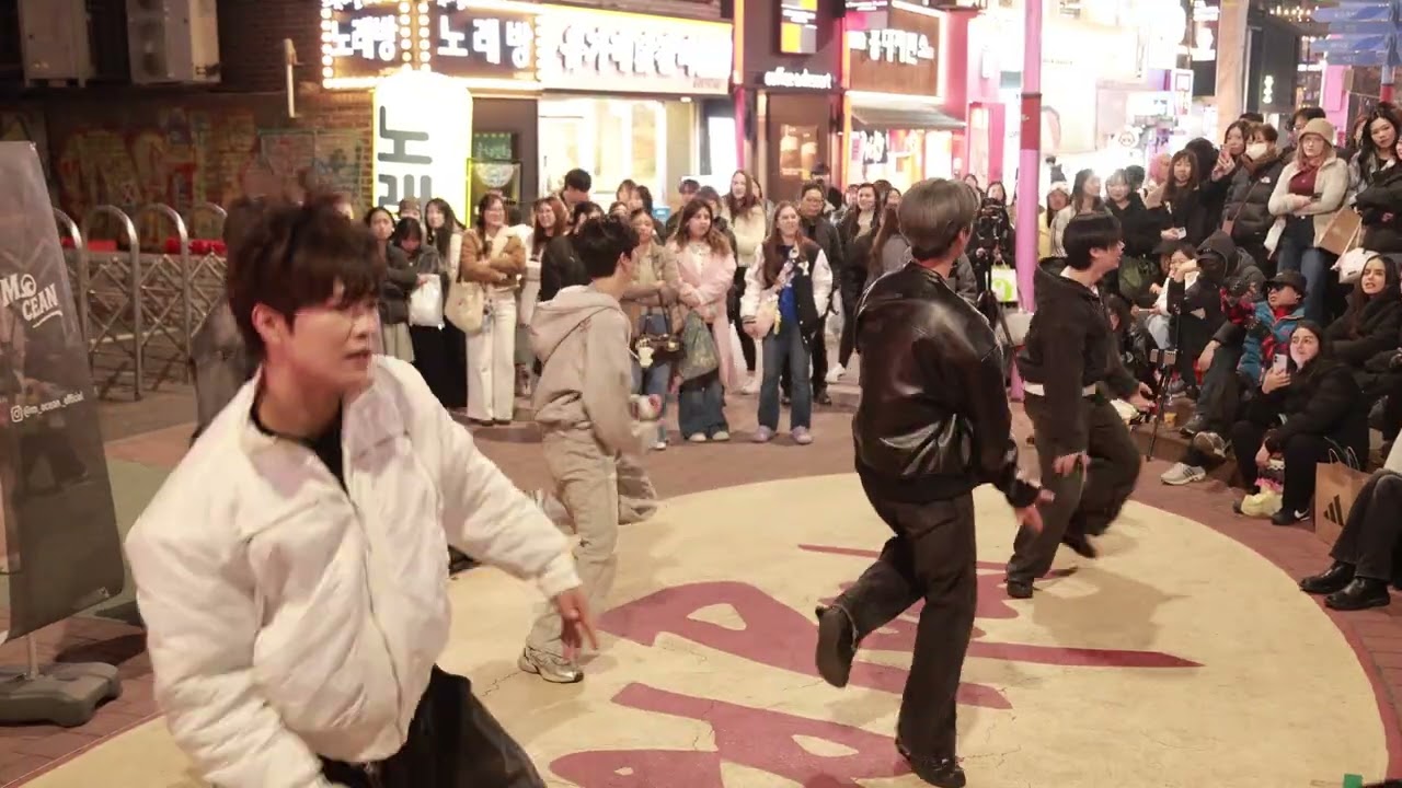 KPOP&JHKTV 4k]Mocean in hongdae kpopdance#주문-MIROTIC (Clean Ver.)동방신기#모션 찬욱홍대케이팝댄스#미로틱