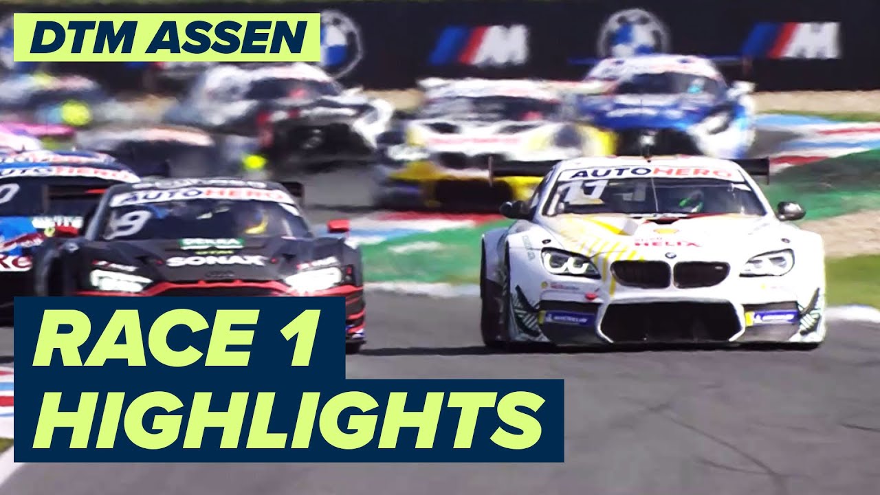 Crazy Race! Wittmann gets 2nd season win | Assen DTM Race 1 | Highlights