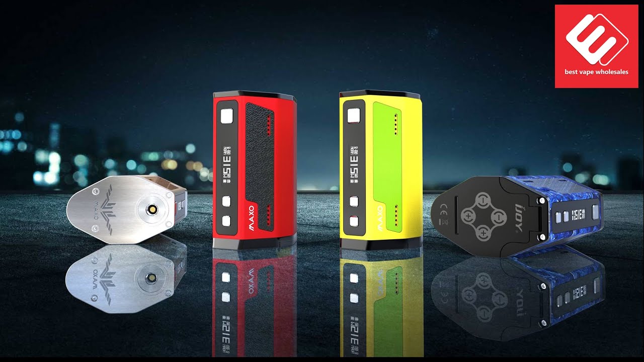 Newest IJOY MAXO QUAD 18650 315W BOX MOD Released | Elegomall