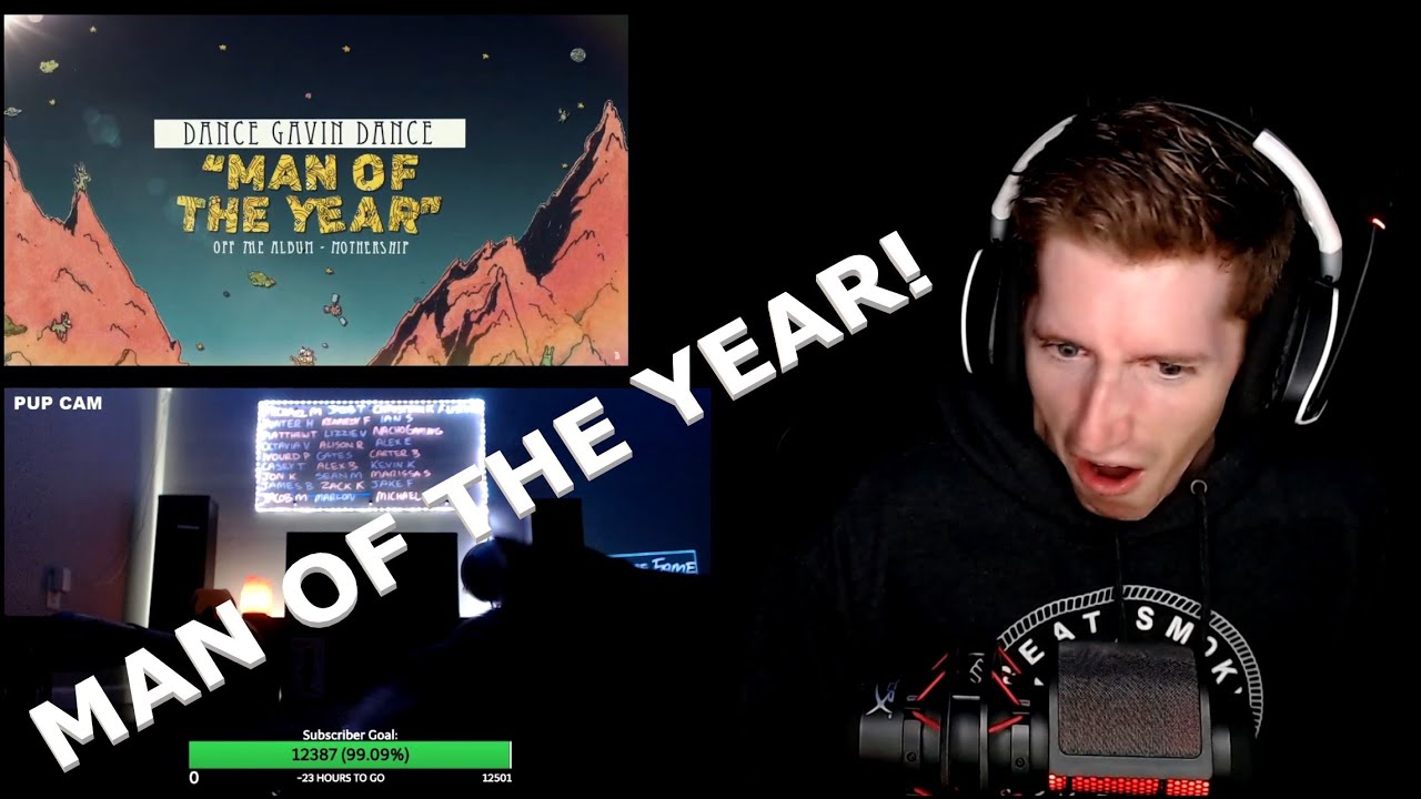Chris REACTS to Dance Gavin Dance - Man Of The Year
