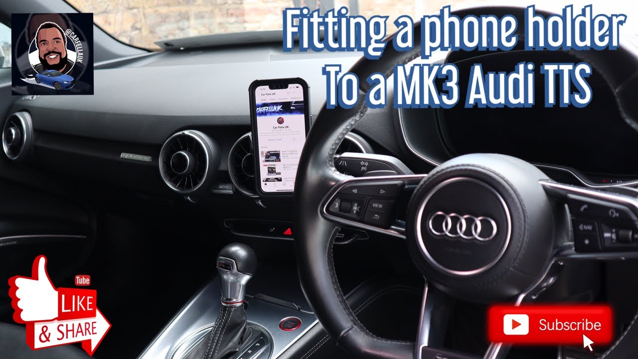 How To Fit a Phone Holder In a MK3 TT