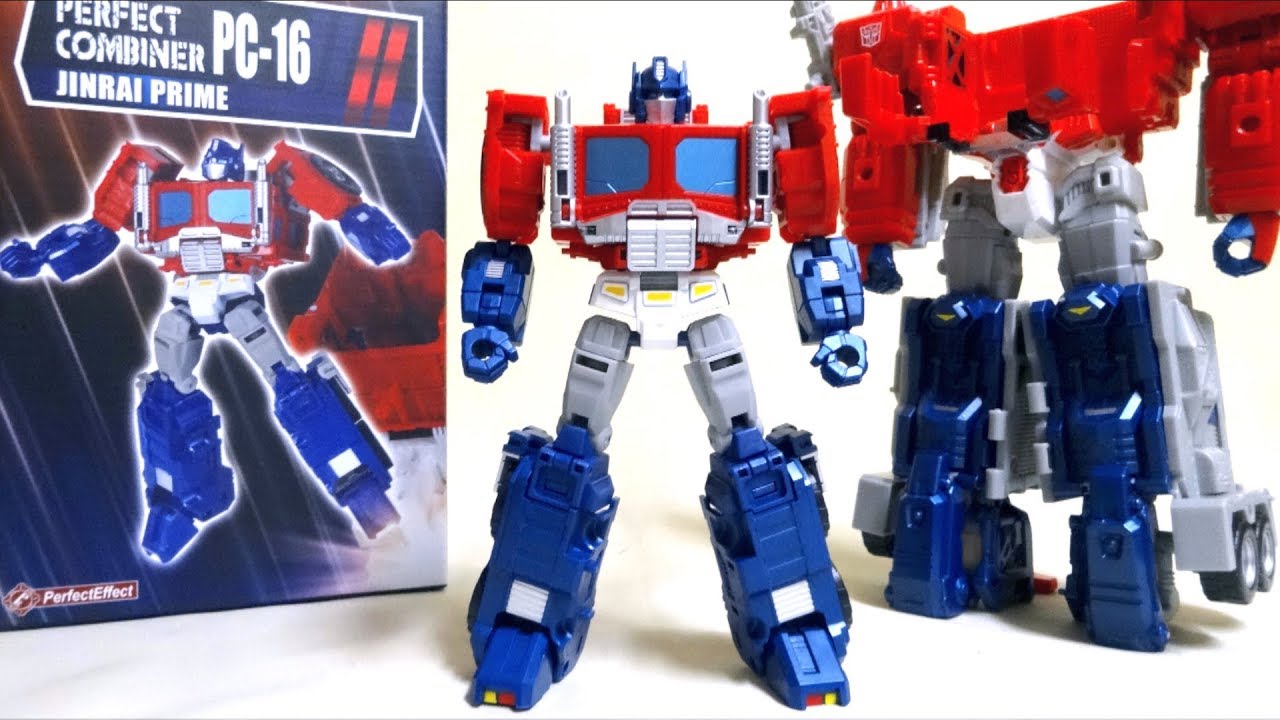 【これだよ！これ笑！】完全版スーパージンライに改造せよ！PC-16 ジンライプライム  ヲタファのTF非正規レビュー / PE PC-16 Ginrai Prime