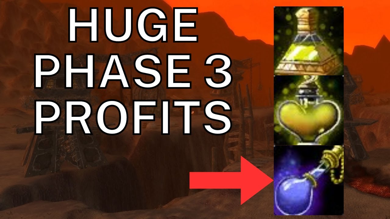 The BEST Alchemy recipes for Phase 3 Gold!
