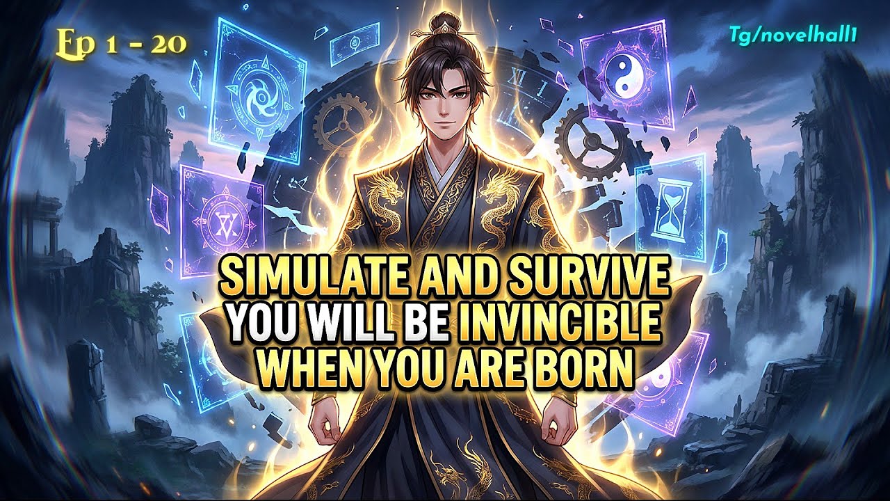 Ep 01 - 20 Simulate and Survive | You Will Be Invincible When You Are Born | System Novel Explained