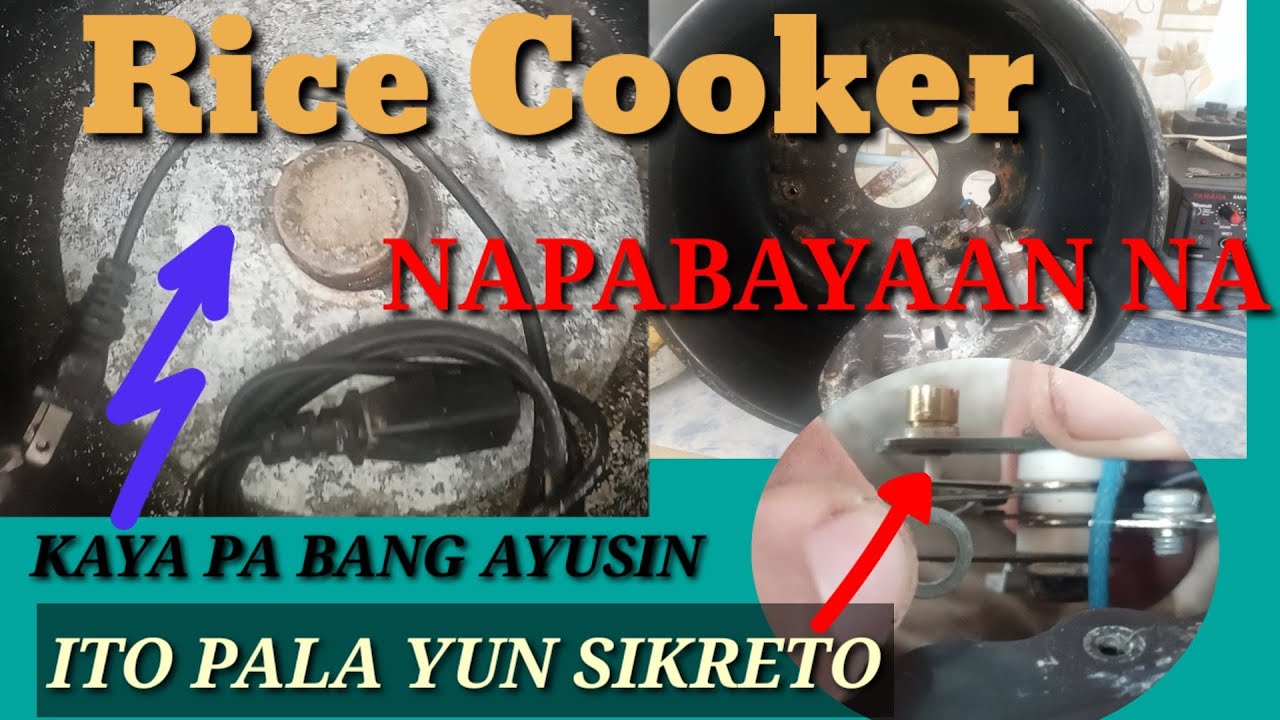 Rice Cooker|| Paano Ayusin|Tagalog Repai Tutorial